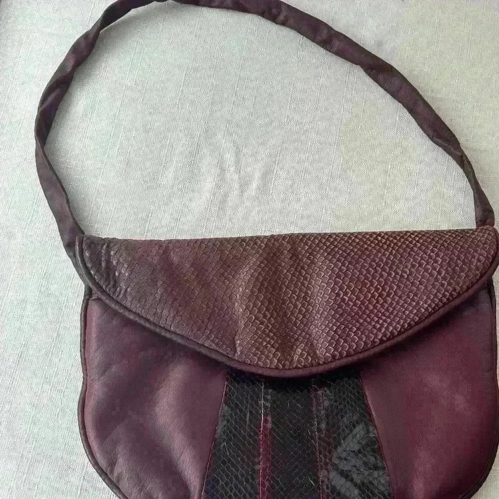 DAVID MEHLER FOR DAME GENUINE LEATHER VINTAGE PURSE - Picture 8 of 8